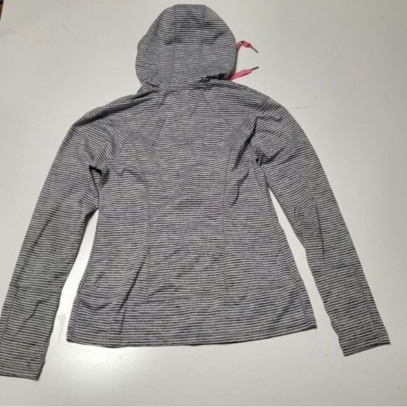 LUKKA LUXE GRAY WHITE LULULEMON TYPE ZIP JACKET MEDIUM M - Picture 11 of 11